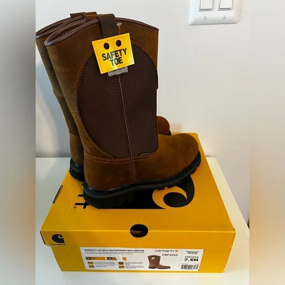 Carhartt Women’s Brown Work Boots - Picture 11 of 12